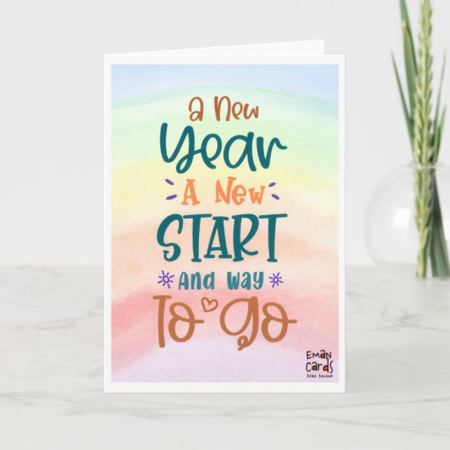 New Year Card (Front)