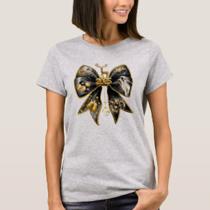  New Year Coquette Bow Png, New Years Png T-Shirt
