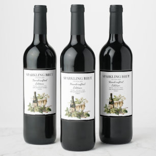 New Year Custom Wine Label   2026 Bottle Label