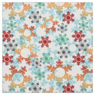 New year decor, christmas, new year, snow fabric