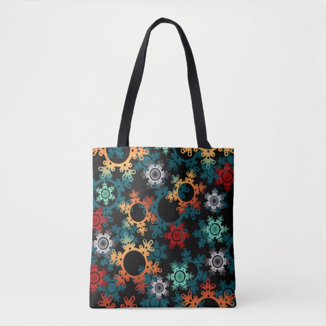 New year decor, christmas, new year tote bag (Front)