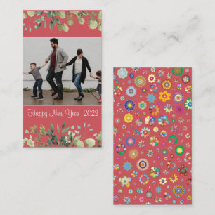 New Year Enclosure Card