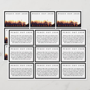 New Year Enclosure Card Cleansing Coupons