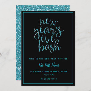 New Year Eve's Bash Invitation