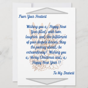 New Year Exclusive Greetings  