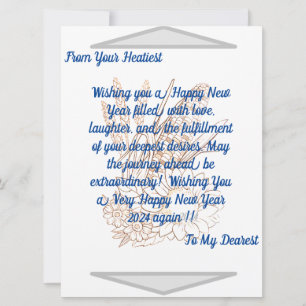 New Year Exclusive Greetings  
