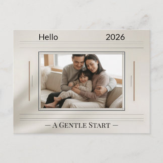 New Year Family Photo Card