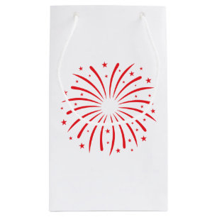 New Year Fireworks  Small Gift Bag