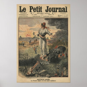 New Year, France hopes for better days Poster