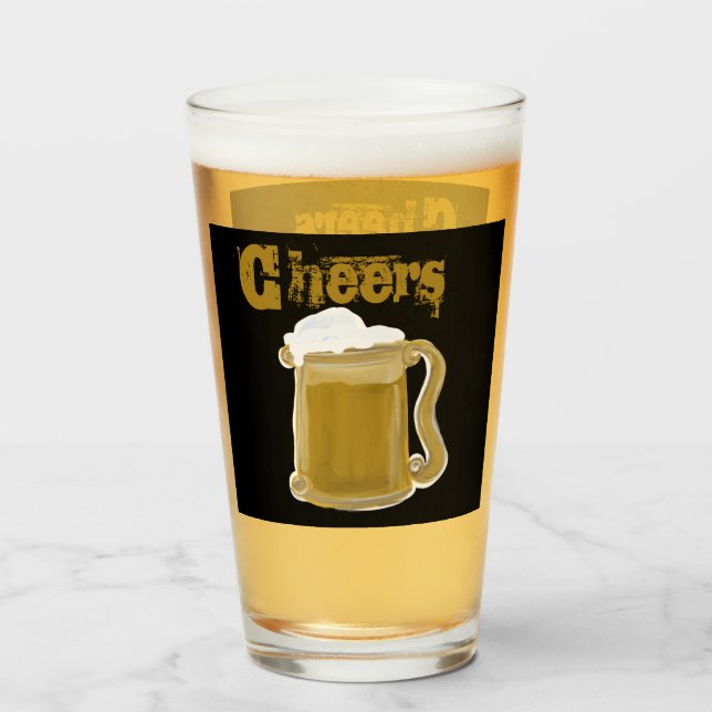 NEW YEAR GLASS (Front Filled)