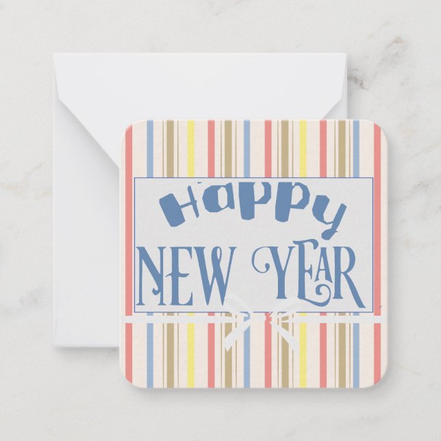 New Year Greetings: Card (Front)