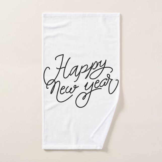 New year Hand Towel (Hand Towel)