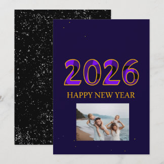 New year  holiday card