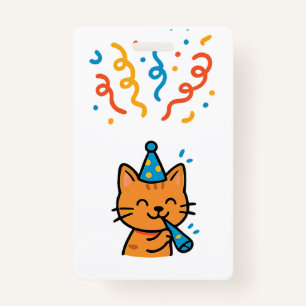 New Year Invitation Badge  