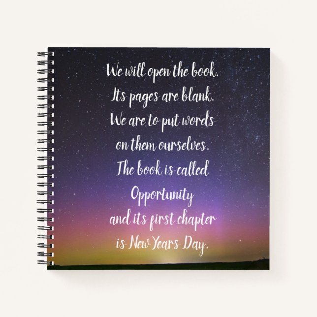 New Year Journal (Front)