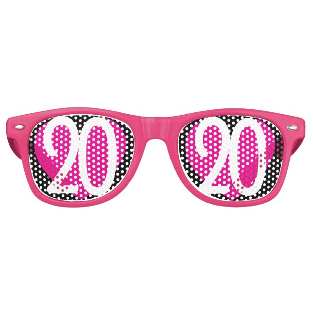 New Year love 2020 vision party glasses (Front)