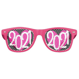 New Year love 2021 party glasses