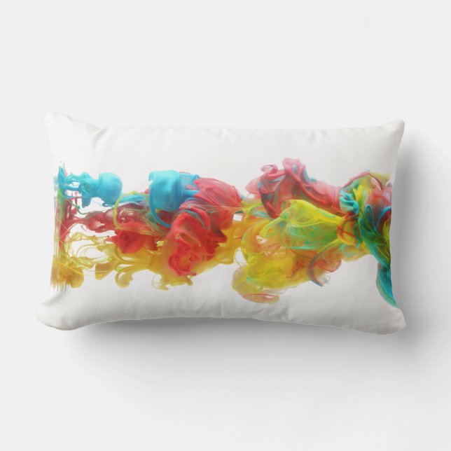 New Year Lumbar Pillow 13" x 21" (Front)