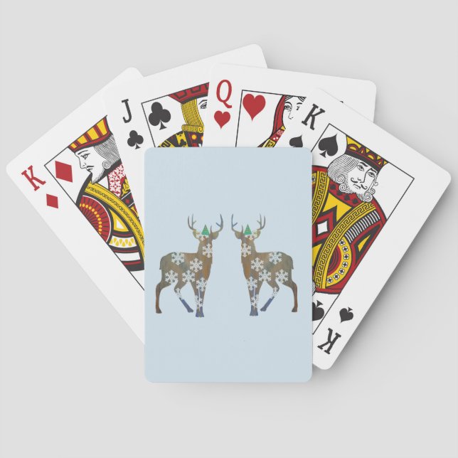 New Year Mood Classic Playing Cards (Back)