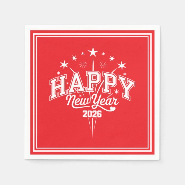 New Year Napkin (Front)