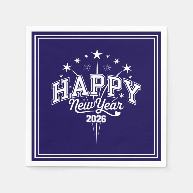 New Year Napkin (Front)