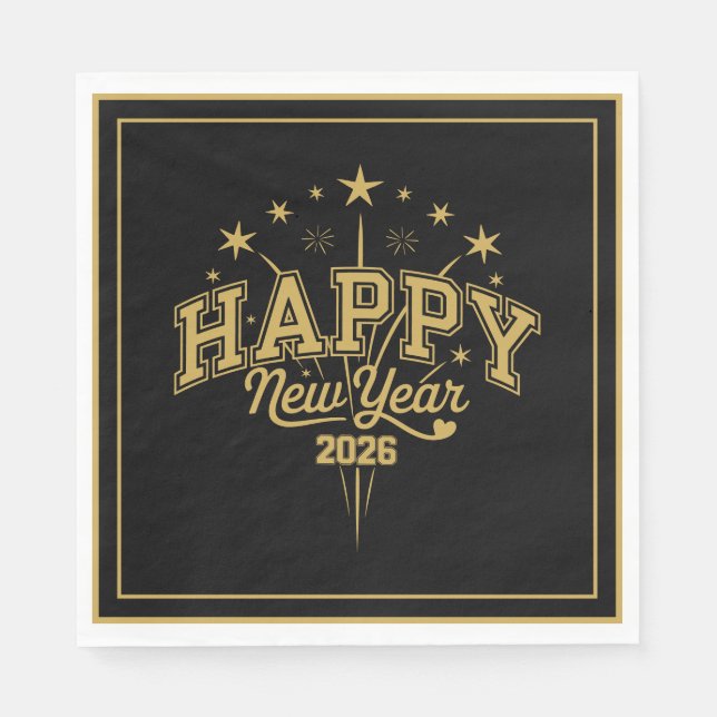 New Year Napkin (Front)