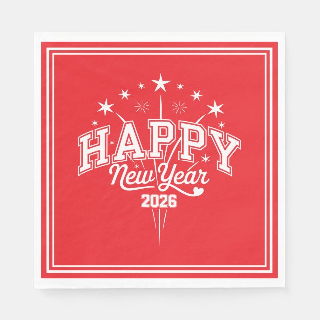 New Year Napkin (Front)