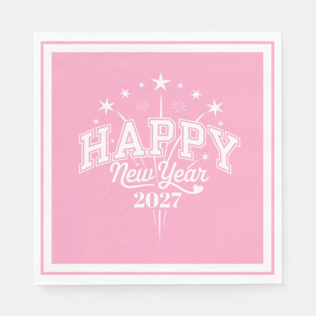 New Year Napkin (Front)