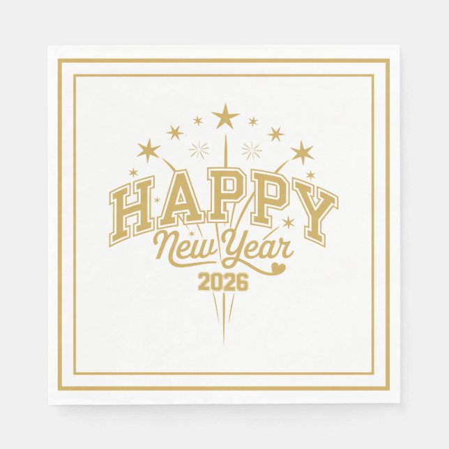 New Year Napkin (Front)