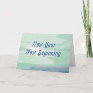New Year New Beginning Card