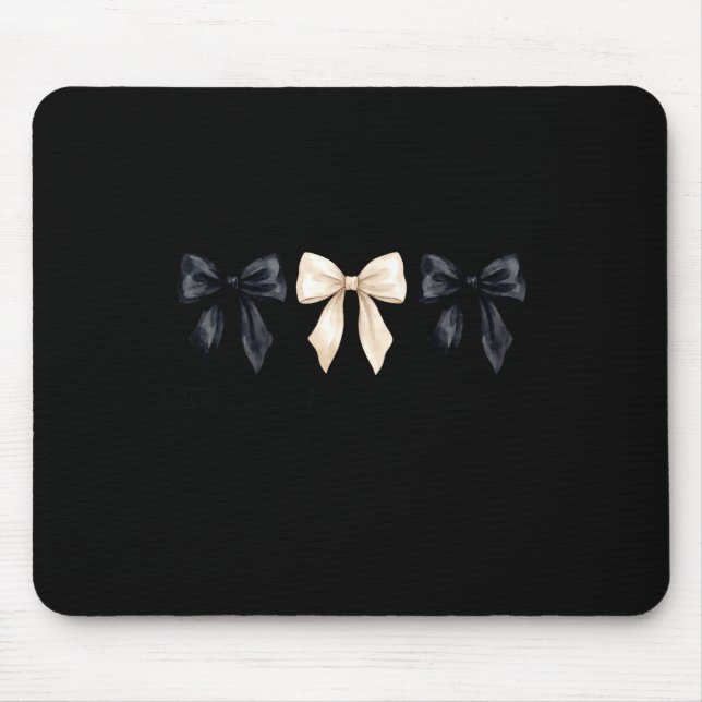 New Year New Beginnings Same Amazing God Coquette  Mouse Pad (Front)