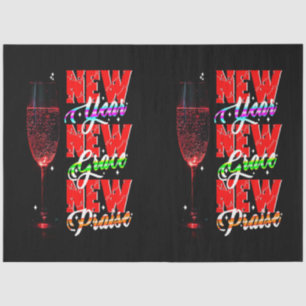 New Year New Grace New Praise Tissue Paper
