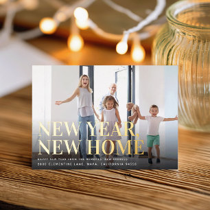 New Year New Home   Holiday Moving Announcement