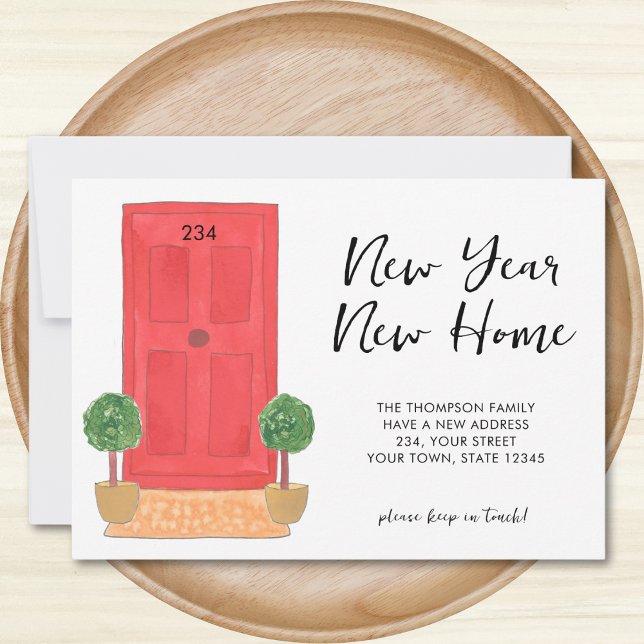 New Year New Home Moving Announcement (Creator Uploaded)