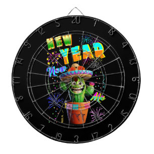 New Year New Me Dartboard