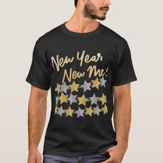 New Year New Me, Happy New Year 2025 Festive  T-Shirt