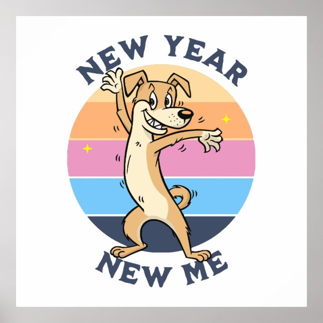 New Year New Me Poster (Front)