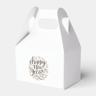 NEW YEAR New START , Happy New Years Favor Box