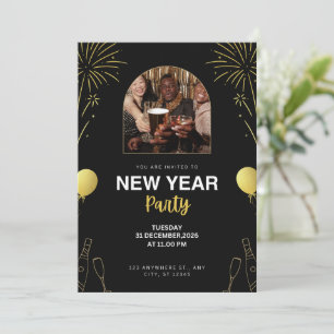 New Year Party Invitation