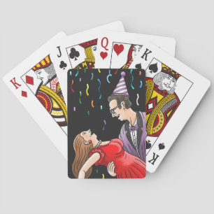 New Year Party Playing Cards