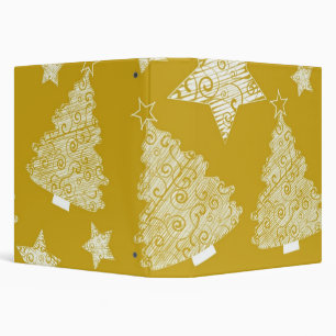 New year pattern binder