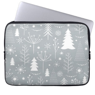 New year pattern laptop sleeve