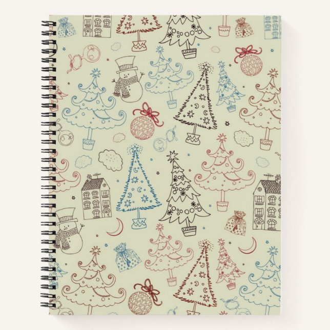 New year pattern notebook (Front)