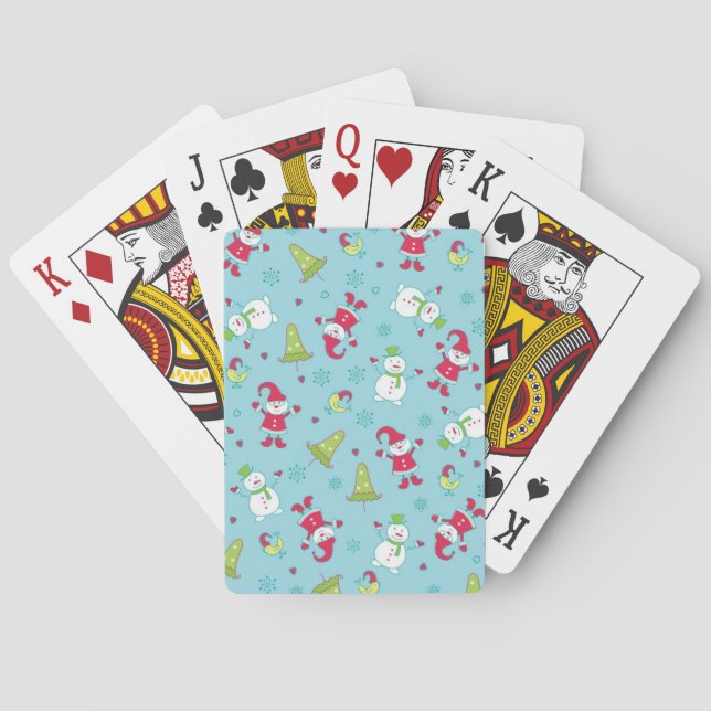 New year pattern playing cards (Back)