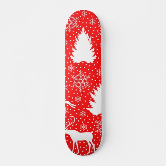 New year pattern skateboard (Front)