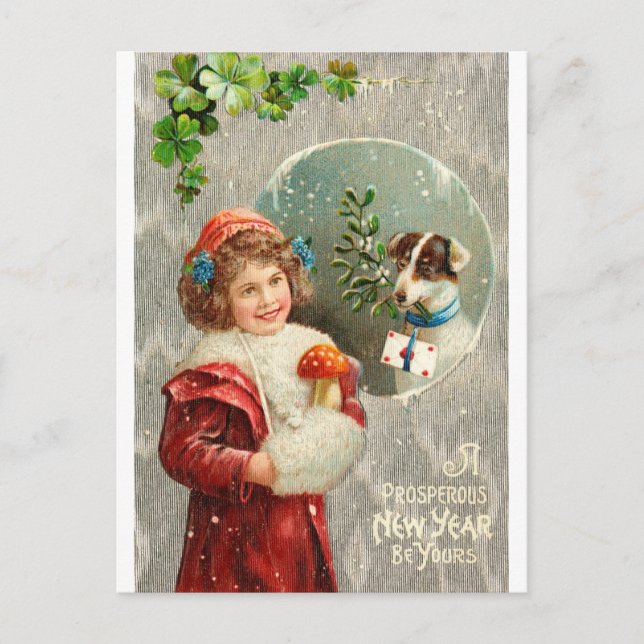 New Year Postcard (Front)