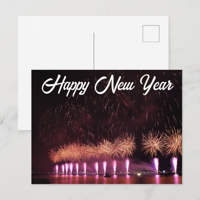 New Year Postcard (Front/Back)