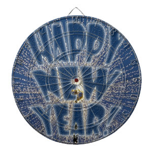 New Year s Lights Dartboard
