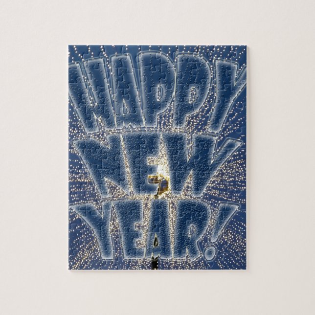 New Year s Lights Jigsaw Puzzle (Vertical)