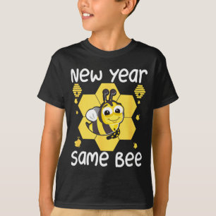 New Year Same Bee Meme Funny New Years Eve  T-Shirt